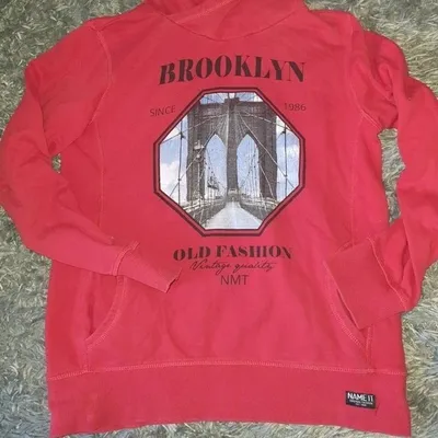 Sweat molletonné à capuche garçon 14 ans - XS